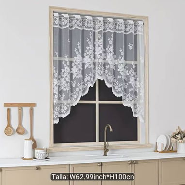 🍀Cortinas decorativas 🍀 ●100% Poliester  ●Medidas: A.160 × L.100cm 💵 - 3/3
