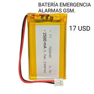 PILAS 3.7 V 2500 mA para batería emergencia para alarmas inalambricas GSM - Img 54616954
