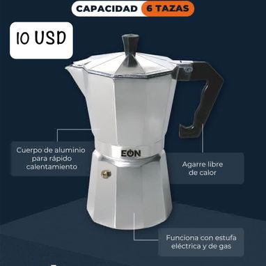 ☕ CAFETERA 🔴 EÓN ♦️1 TAZA 💲5 USD ♦️3 TAZAS 💲8 USD ♦️6 TAZAS 💲10 USD - Img 116793828