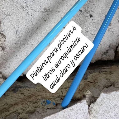 Pintura para piscina 4 litros importada de España en nuestro almacén en playa - Img 119320243