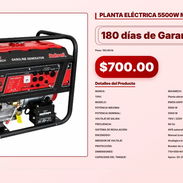 PLANTA ELÉCTRICA 5500W MAXMECH . - Img 56933436