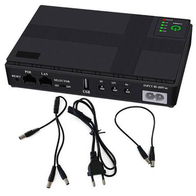 Mini ups 20000mah para routers - 3/3