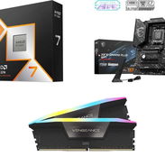 Ryzen 7 9850X3D 🆕 MSI X870 Gaming Plus WIFI -32GB DDR5 Corsair 📦KIT AM5 X3D - Img 54340251