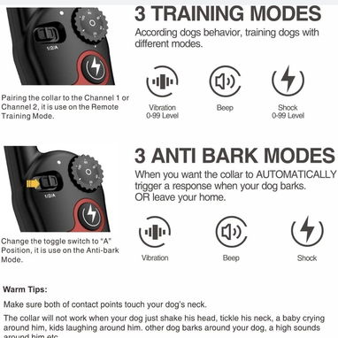 Collar de entrenamiento para perros - 2/2