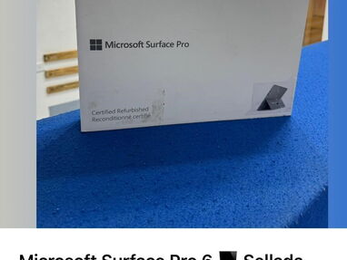 Microsoft Surface Pro 6 Sellada en su caja - Img main-image
