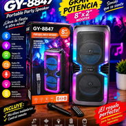 Bocina recargable con Mando y micrófono 130 usd - Img 57835324
