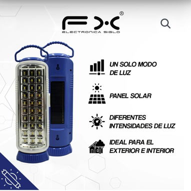 Lámpara Led Recargable con Panel Solar... 63698915 - Img 103982786