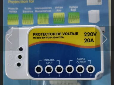 Protector de voltaje en línea 220V-20A para todos los equipos de clima - Img main-image