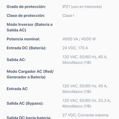 Inversor solar híbrido - 2/3