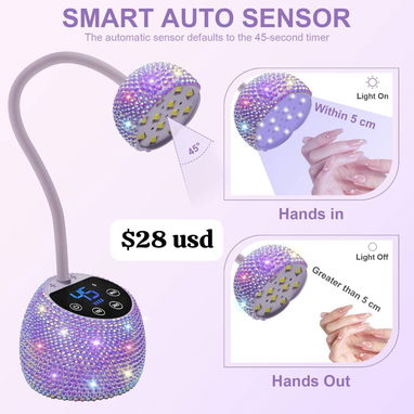 Lámpara led UV 36W para uñas - 2/9