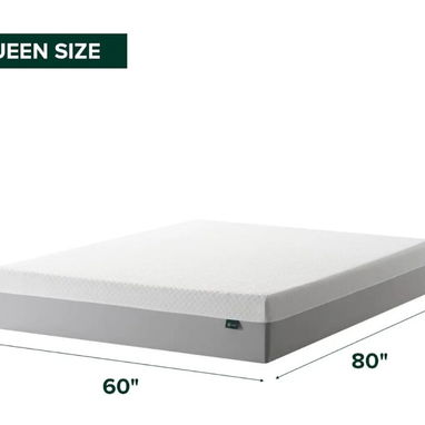 Zinus Colchón Queen de espuma viscoelástica esencial de té verde de 10 pulgadas 🌐 - 3/5