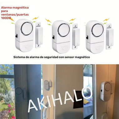 Sistema avanzado inalámbrico de alarma de seguridad (Pack de 3u) | 📦 NUEVO EN CAJA - Img 126972803