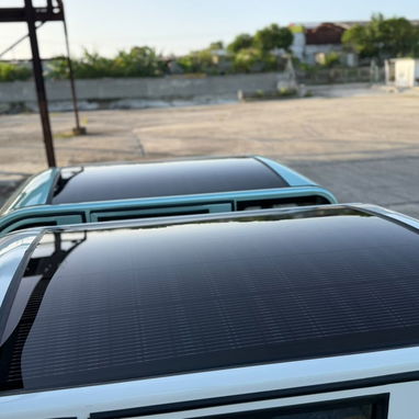 Triciclo con panel solar - 6/8