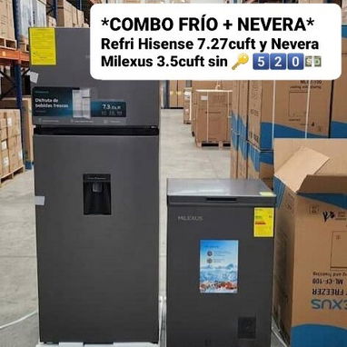 Combo Refrigerador y Nevera - Img 122999789
