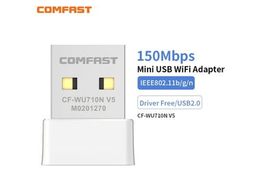 🛍️ Adaptador Wifi COMFAST 100% ORIGINAL  ✅  Antena Wifi Gama Alta Adaptador Wifi USB Memoria Wifi - Img main-image
