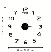 Reloj de pared 3D - Img 45844550