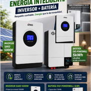 Kit de inversores de energía de 5 kw con 5 baterías de 100 Ah - Img 56484894