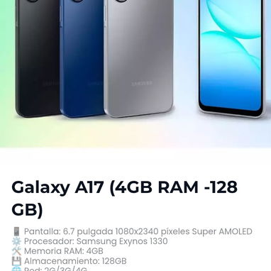 Galaxy A16 y A17 🆕 📱🏪 - 3/3