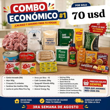 Combos de comida en la isla de la juventud, laisla 💯 - 6/10