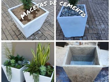 ⚠️MACETAS DE CEMENTO, EQUIPO DE JARDINEROS CAPACITADOS PARA LA CREACIÓN Y DISEÑO DE JARDINES ⚠️ jardinería - Img 70050597