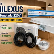 Split MILEXUS 1 Tonelada 220V + Soporte - Img 54231219