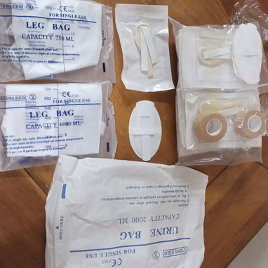 Colector con condon para hombres encamados - 3/4
