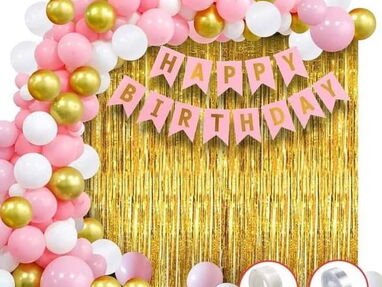 Decoraciones para fiestas; cumpleaños, baby shower - Img 60930517