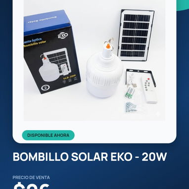 Bombillos y lámparas recargables (algunos con panel solar) varios modelos - 5/10