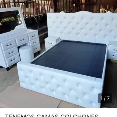 TENEMOS A LA VENTA CAMAS COLCHONES Y BOX SPRIN LISTOS PARA LA ENTREGA LLAME YA 55632907 - Img 113725723