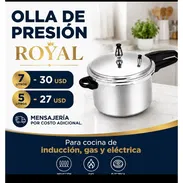 Olla de presión ROYAL con mensajería - Img 55773285
