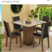 Juegos de comedor importado de 4 plazas - Img 56914325