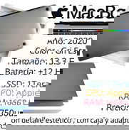 EN CAJA MACBOOK PRO Y AIR + MANUALES + CARGADOR + USB TIPO C DE REGALO + GARANTIA - Img 47954689