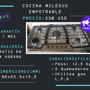 Cocinas empotrables marca Milexus - Img 45552934