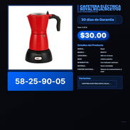 CAFETERA ELÉCTRICA ROYAL ROJA/RCE1709 VPT -0227 - Img 57889380