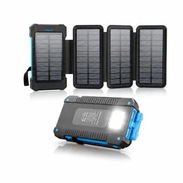 😱🔋 *Power Bank Solar MVPKINGS 38800 mAh 18W con 4 paneles solares plegables* - Img 56147981