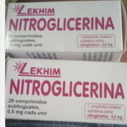 Nitroglicerina sublingual caja completa - Img 56252506