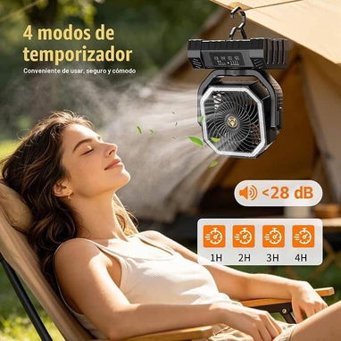 Ventilador recargable F6s - 2/4