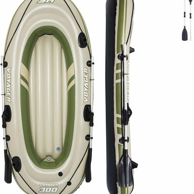 Bote InflableBestway Hydro-Force Voyager 300 65051 Para 2 persona 2 remos. nuevo en su caja - Img 99662364