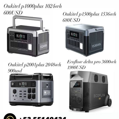 Estaciones de energía Ecoflow y oukitel - Img 121097895