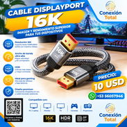 Cable Display port 16k: 10 USD o CUP - Img 57391897