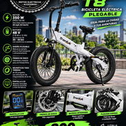 BICICLETA ELECTRICA PLEGABLE TRONLUK PRECIO 💲8️⃣0️⃣0️⃣ USD - Img 57884590