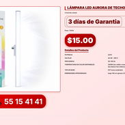 LÁMPARA LED AURORA DE TECHO TIPO BARRA VPT-0161 - Img 56216047