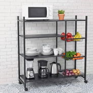 Estante organizador de cocina con ruedas y cestas para verduras_taba90** - Img 56332162