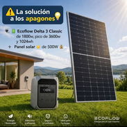Ecoflow delta 3 classic 1800w pico 3600w con panel de 500w y cable 10m - Img 56208245