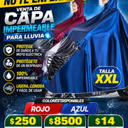Capa impermeable motociclista - Img 56042222