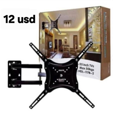 Base TV(14-55)". Modelo fijo y articulado. Nuevos a estrenar. Incluyen todos los accesorios para el montaje - Img 123775771