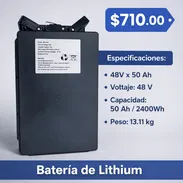 Baterías de Lithium - Img 56012841