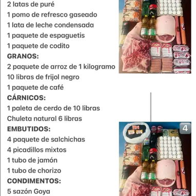 Combos de alimentos - 10/10