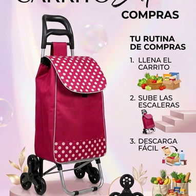 Carrito de mandados de 3 ruedas - Img 123326270