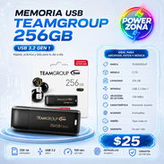 🔥 Memoria USB TEAMGROUP 256GB C175 🔥  precio 25$ - Img 55879979